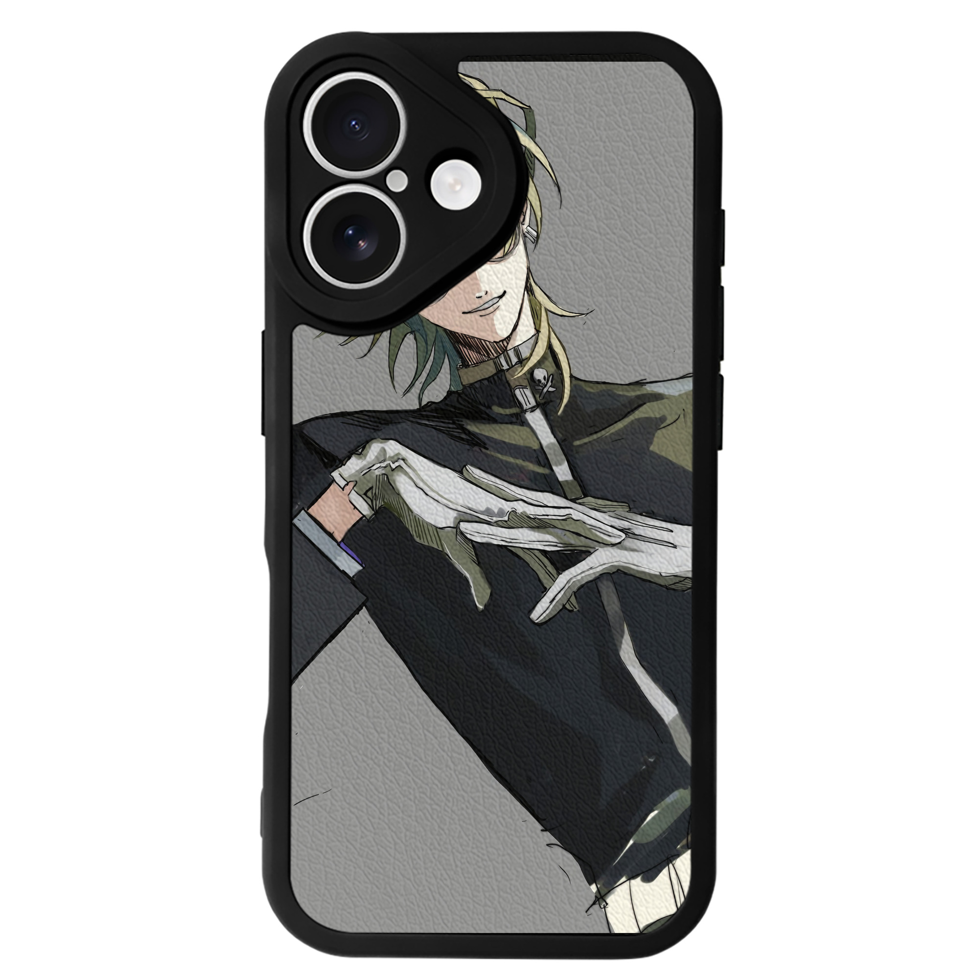 （画像用） 東京リベンジャーズ Tokyo Revengers 【iPhone 16シリーズ対応】シリコンスマホケース（レザー調） 材質：シリコン